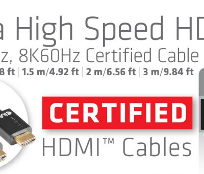 Ultra High Speed HDMI 4K120Hz, 8K60Hz Certified Cable 48Gbps