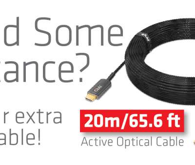 El cable óptico activo Club 3D CAC-1379 HDMI™