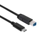 USB 3.1 Gen2 Type-C auf Type-B Kabel Stecker/Stecker 1m/3.28ft