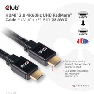 Cable HDMI 2.0 4K60Hz UHD RedMere  M/M 10 m/32,81 pies 28 AWG