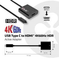 USB 3.1 Typ-C auf HDMI 2.0 UHD 4K60Hz aktiver Adapter
