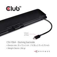 USB Type C 3.2 Gen1 Triple Display Dynamic PD Charging Dock