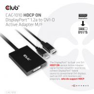 CAC-1010DisplayPort™ to Dual Link DVI-DI Active Adapter    