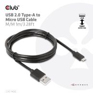 USB 2.0 Typ-A auf Micro USB Kabel St./St. 1m