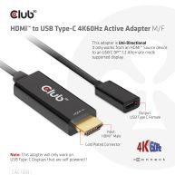 HDMI to USB Type-C 4K60Hz Active Adapter M/F