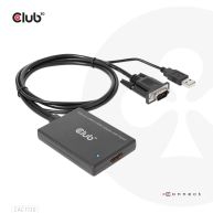 VGA- und USB-Typ-A auf HDMI-Adapter mit Pigtail St./B. 0,6m 28AWG