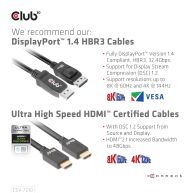 Conmutador KVM DisplayPort/HDMI para DisplayPort dual 4K 60Hz
