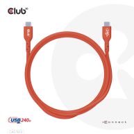Cable certificado USB2 tipo C bidireccional USB-IF Datos 480 Mb, PD 240 W (48 V/5 A) EPR M/M 3 m/9,84 pies