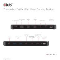 Thunderbolt™ 4 Certified 12-in-1 Docking Station