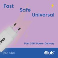 2-Pack USB C Charger 30 Watt White