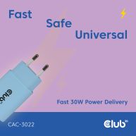 2-Pack USB C Charger 30 Watt Blue