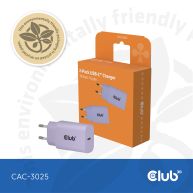 2-Pack USB C Charger 30 Watt Purple