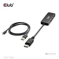 DisplayPort™ to Triple HDMI™ 8K60Hz Adapter