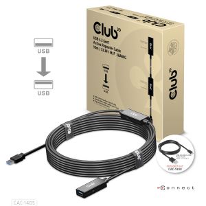 USB 3.2 Gen1 Active Repeater Cable 10m / 32.8ft M/F 28AWG